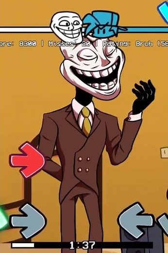 FNF vs Mr. Trololo (Friday Night Incident) #shorts #FridayNightFunkin #FNF