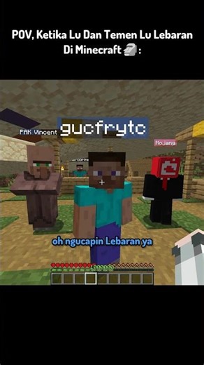 POV, When You And Your Friends Play Firecrackers In Minecraft