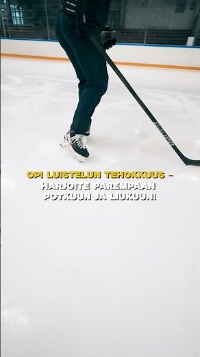 Opi Luistelun Tehokkuus – Harjoite Parempaan Potkuun ja Liukuun!🏒🔥