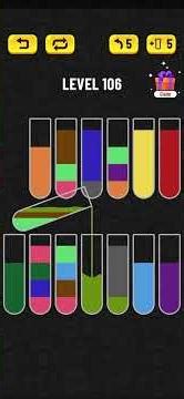 Water Sort Puzzle – Level 106