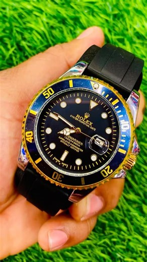 NEW STOCK ARRIVALS ROLEX FASHION RUBBER STRAP WATCH FOR MENS Blue, Black, Green Strap 🏷️PRICE :-