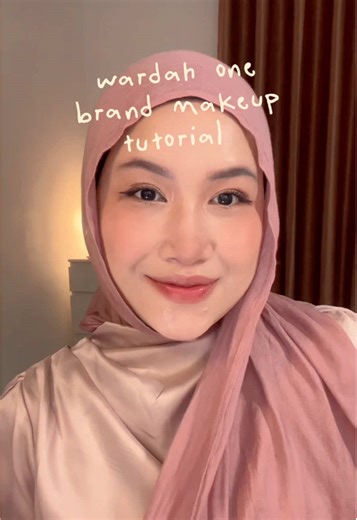 wardah one brand makeup tutorial ❤️❤️ #wardahbeauty #wardah #wardahmakeup