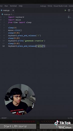 #minecraft #python #programming | minecraft