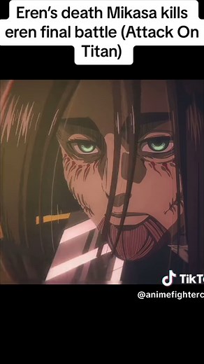 Eren's Death: Mikasa Confronts Eren in Final Battle