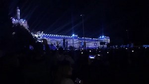 Beautiful :-) Hatikva over Jerusalem old city walls | Jewish From Israel