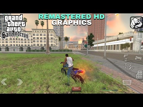 GTA San Andreas Remastered HD Graphics Mod Android 😱 GTA SA ANDROID