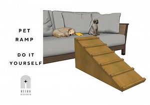 Pet Ramp| Dog Ramp Plan| Animal Ramp | Cat Ramp Plan| PDF Plan |wood Craft | DIY Projects |PDF| Bed Ramp Plan| Furniture Ramp - Etsy
