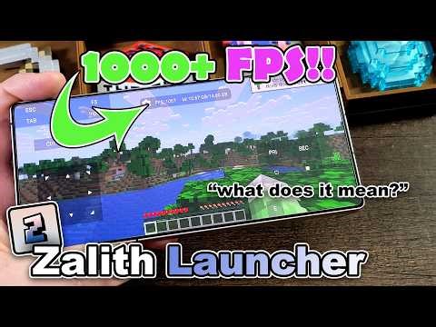1000 FPS With Java Minecraft Is Bad | Explained | Zalith Launcher