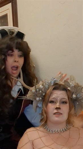 Piper | I'm actually a pretty big fan of the antlers tbh🦌 🎭@boo_larue #fantasycosplay #faun #antlers | Instagram