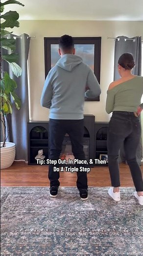 DAY 33 - Learn the Lateral Basic with a Triple Step - Beginners Bachata Footwork Tutorial #bachata