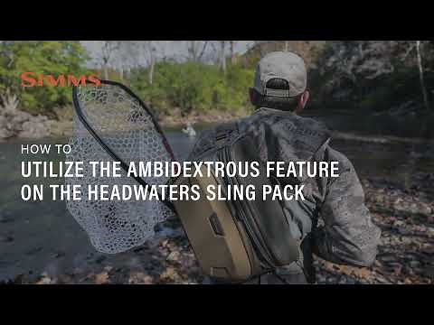 How to Utilize the Ambidextrous Feature on the New Headwaters Sling Pack