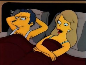 "I was just thinking about Homer Simpson." (S3, E10: "Flaming Moe's") | Nothing but Simpsons clips