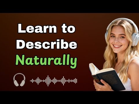 Paint with Words | How to Use Descriptive English Naturally | English Podcast