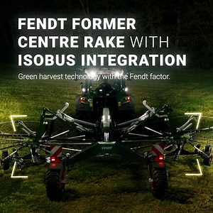The new Fendt Former centre rake with the Fendt Factor. Pioneering ISOBUS technology meets proven features for clean forage in high working speed. Find out more here: https://fendt.com/fendt-factor | Fendt