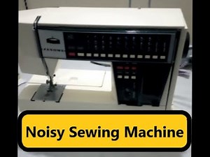 Janome Sewing machine Sound Problem | How To Fix Noisy Sewing Machine