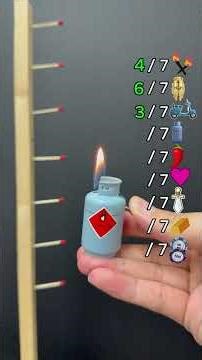 Lighters vs. Matches#satisfying#foryou#experiment