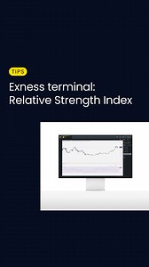 2.9K views · 52 reactions | The Relative Strength Index (RSI), developed by J. Welles Wilder, is a momentum oscillator that measures the speed and change of price movements. It oscillates between zero and 100. Traditionally, the RSI is considered overbought when above 70 and oversold when below 30. See how you can use it on the Exness terminal  | Exness | Facebook