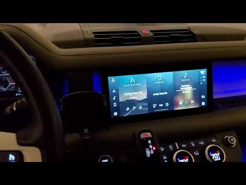 Interior lights dimming from steering wheel - 2020 LR Defender