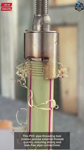 How Tool PVC Pipe Threading Machine Works Fast#tool