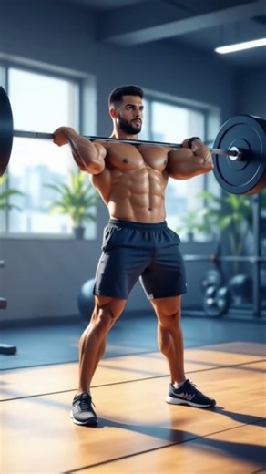 Beast Mode: Crushing Deadlifts! 💪 #Bodybuilding