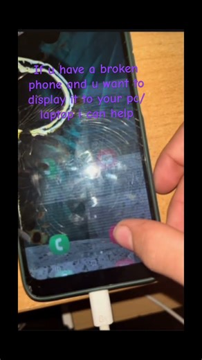 How to display your phone on pc/laptop