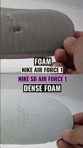Spot the Difference between the Nike SB Air Force 1 and the OG Nike Air Force