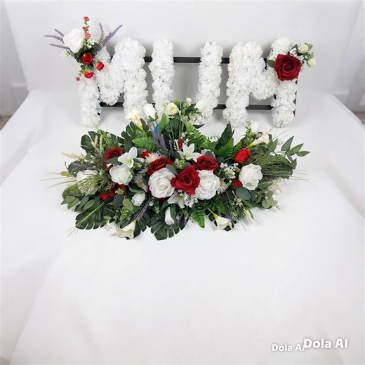 Funeral Flowers for Mum Artificial - Etsy UK