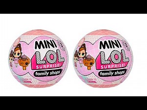 Mini LOL Surprise Family Shops Series 3 Unboxing Review