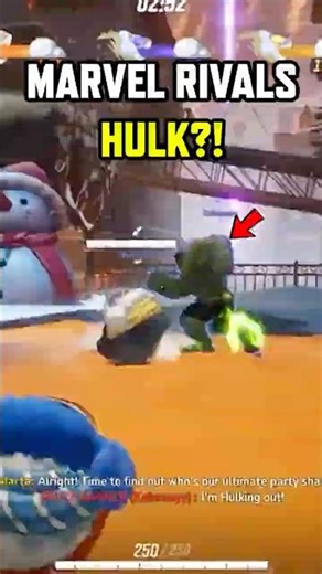 NO WAY HULK CAN DO THIS IN MARVEL RIVALS 😂😂😂