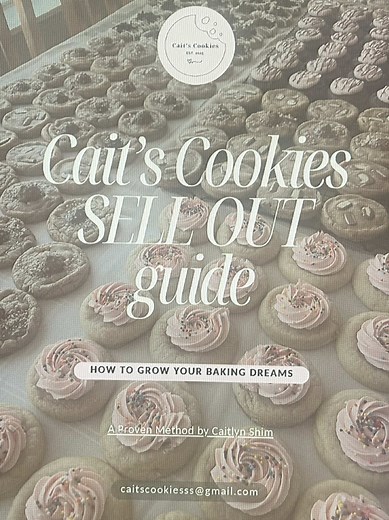 Sell Out System Guide for Home Bakers