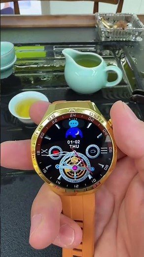 IP68 Gold Watch #smartwatch