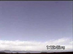 Cold front time lapse