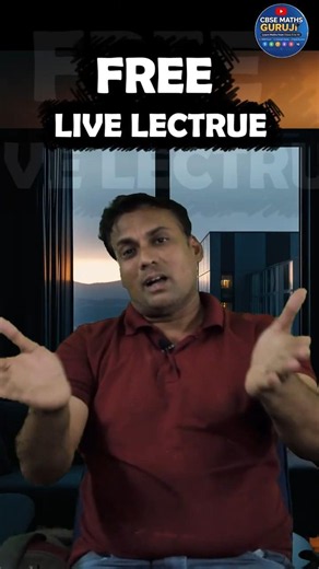 FREE Live Maths Classes for CBSE 9th & 10th! 🚀 | CBSE Maths Guruji #shorts