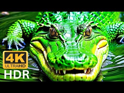 Wildlife of Crocodiles in 4K Ultra HD - Stunning Nature Footage