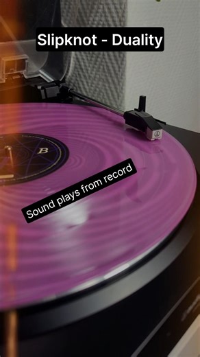 Slipknot - Duality PLAYS from VINYL | #vinyl #slipknot #duality #music #metal