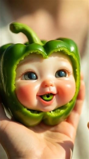 Bell paper eating video 🫑😍