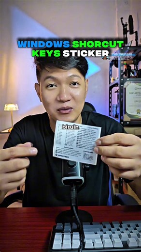 Essential Windows Keyboard Shortcut Key Stickers