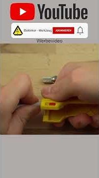 #shorts | Sat-TV Antennendose & F-Stecker anschließen DIY - Koaxialkabel | JOKARI Top Coax Plus