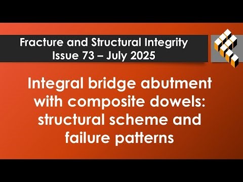 Integral bridge abutment with composite dowels: structural scheme and failure patterns