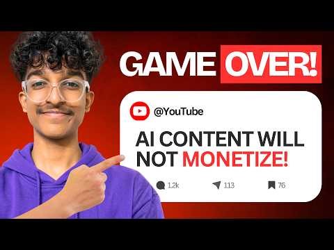 My Channel Got DEMONETIZED! Stop Create AI Shorts in 2026