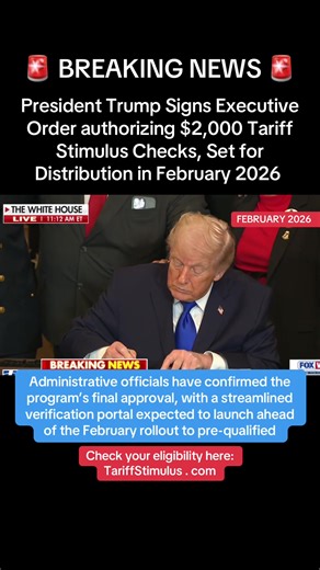 Trump Announces $2000 Stimulus Checks for Americans