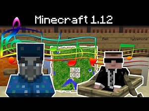Minecraft 1.12 - New Sounds, Note Block (Guitar, Chime, Bell, Flute, Xylophone), Advancement Changes