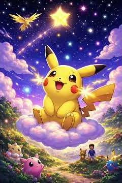 ⚡ Pika Pika Little Star | Cute Pokémon Nursery Rhyme for Toddlers 🌟