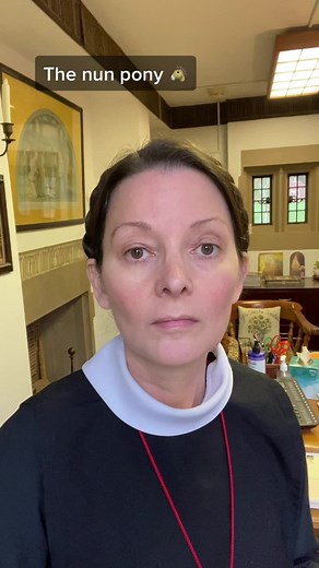 Convent Pets: Can Nuns have Pets? Episcopal Nuns with Pony and Cats