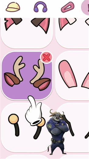 How to Create a Bull from Zootopia in Avatar World 🎨#avatarworld #avatarworldgame #gaming #shorts