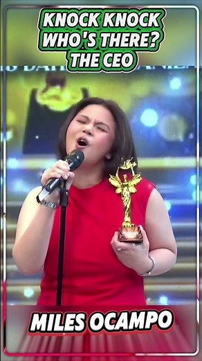 MILES OCAMPO MERONG 'KNOCK KNOCK'! 🤩🎵♥️