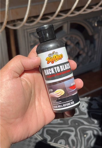 Revive Your Motorcycle with Back to Black Plastic Restorer