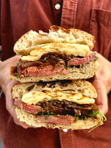 Italian-Style Steak Sandwich Recipe