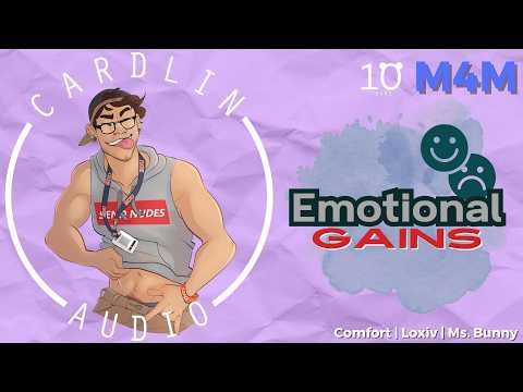 Emotional Gains [M4M] [Gym bro] [Physical trainer] [Comfort for stress] [ASMR Roleplay]