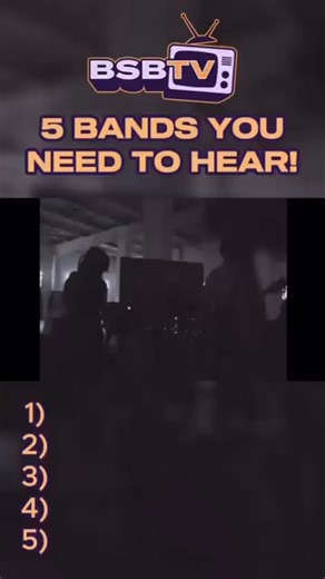Stop Scrolling. These 5 Bands Are About To Blow Up | BSB TV @watchbsbtv Discover your next favorite artist in our friend’s at BSB TV’s list of 5 Bands You Need To Hear! From alt-rock and indie pop to cinematic soundscapes, these rising stars are shaping the sound of 2025. If you love discovering underrated artists, emerging bands, and raw, real music, this is your sign to turn the volume up and get ahead of the trend. Featured Artists: @neversunnyband @homecominguk @ringingstill @familymoney_ @w
